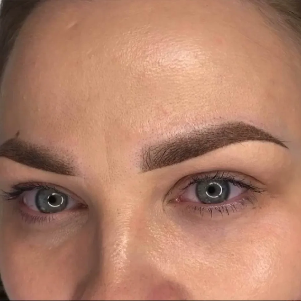 Powder Brows com efeito esfumado